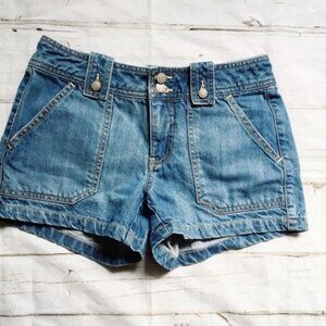 Denim Blue Jean Shorts